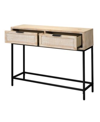 Reed Console Table