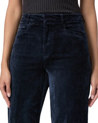 Clean Front Anessa High Rise Ankle Jeans in Deep Navy