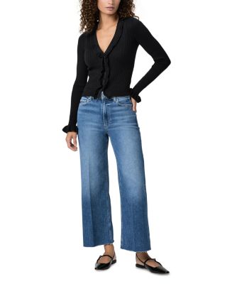 Anessa Petite High Rise Raw Hem Jeans in Westminster Distressed