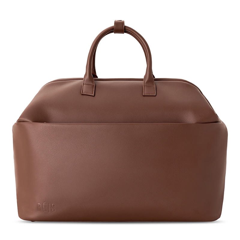 Beis The Essential Weekender Bag In Brown