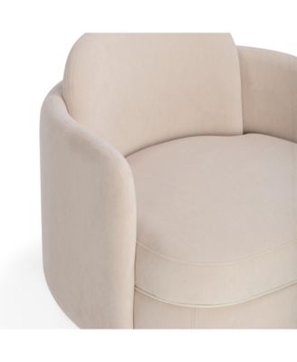 Wolfie Velvet Swivel Chair