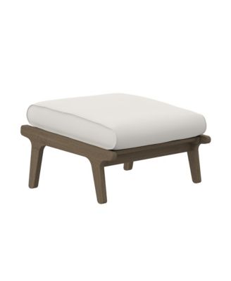 Saratoga Outdoor Patio Teak Ottoman