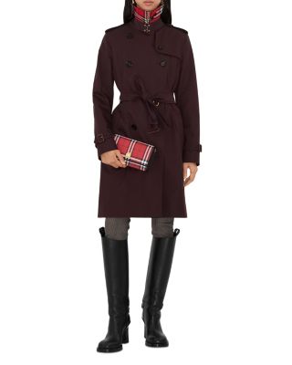 Hannah Check Chain Strap Wallet - Exclusive