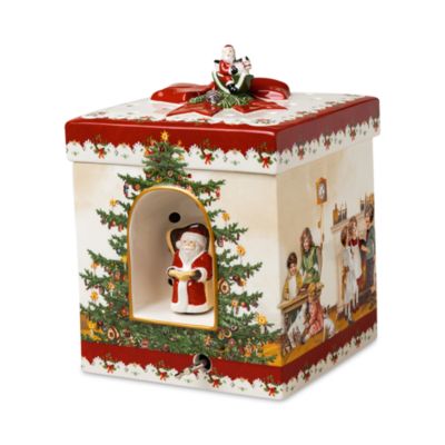 Christmas Toys Large Square Musical Gift Box - Children