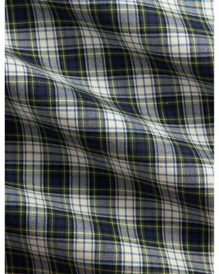 Classic Fit Plaid Twill Shirt