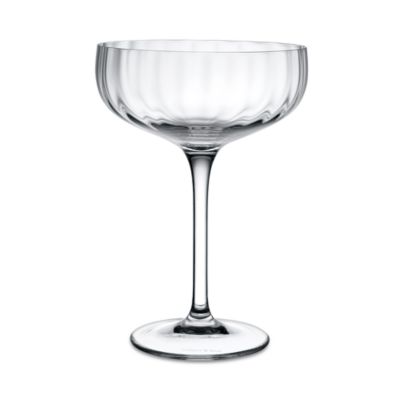 Rose Garden Coupe Champagne Glass, Set of 4