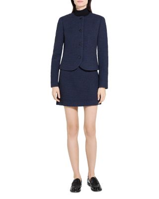 Clean Crewneck Jacket