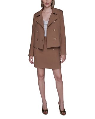 Sailor Button Cross Skirt