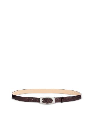 Women's Rory Croc Embossed Belt