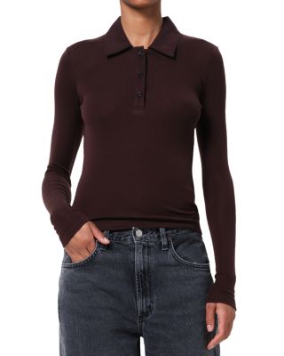 Amos Polo Collar Top