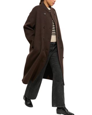 Sophia Wool Blend Long Coat