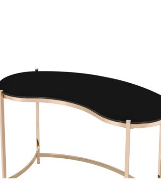 Greig Glass Top Writing Desk