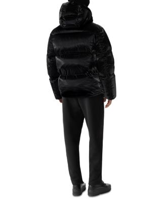 Kent-Glo High Gloss Quilted Hooded Down Jacket