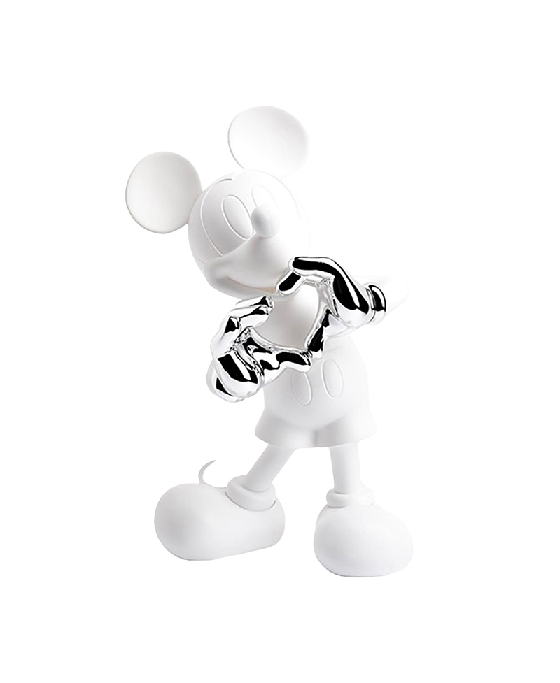 Leblon Delienne Mickey Mouse With Love 12 Figurine In White