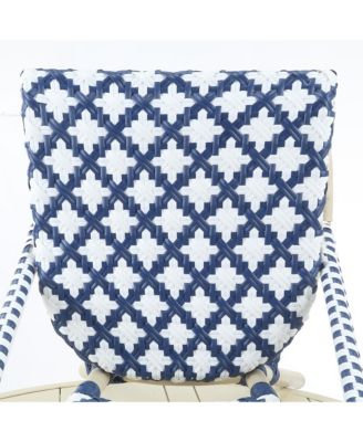 Quade Aluminum and PE Wicker Patio Dining Chairs, Set of 2