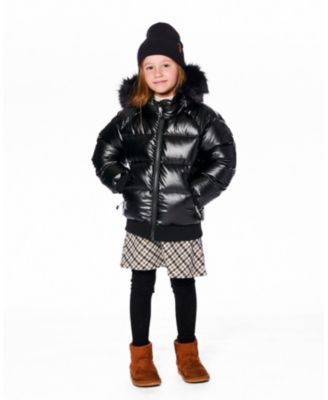 Boys' Quilted Bomber-Style Winter Coat - Little Kid
