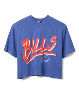 Women's NFL Buffalo Bills Thrill Mock Neck Crop Tee