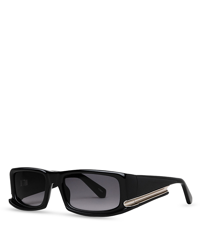 Chimi Rectangular Sunglasses, 48mm In Black