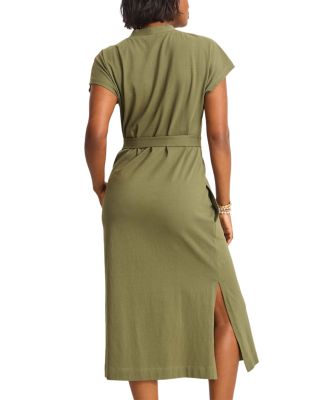 Islandscape Jersey Midi Dress