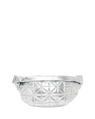 Vee Quilted Nylon Fanny Pack 