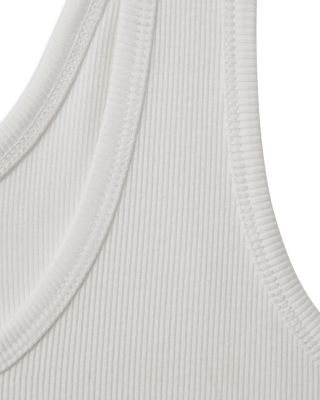 Violet Scoop Neck Rib Vest