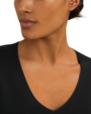 Maeve Silk Blend Long Sleeve Top