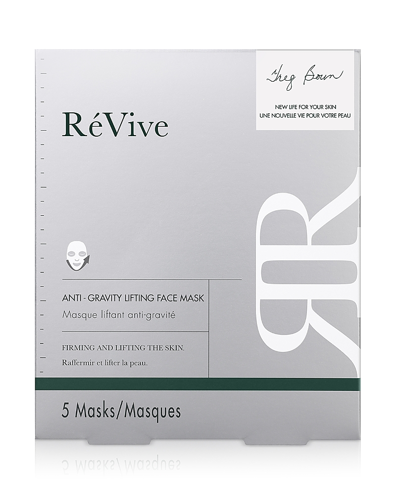 Revive Anti Gravity Lifting Face Mask, Pack Of 5 In Transparent