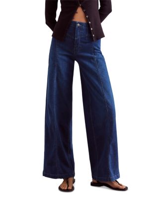 Libre Wide Leg Jeans in Lock and Key