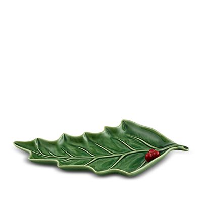 Holly Large Leaf Platter