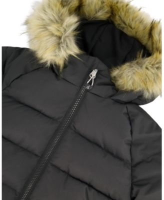 Unisex Kids Puffy Winter Jacket - Little Kid