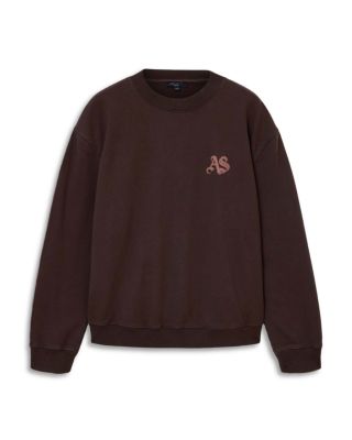 Icon Cropped Oversized Crew