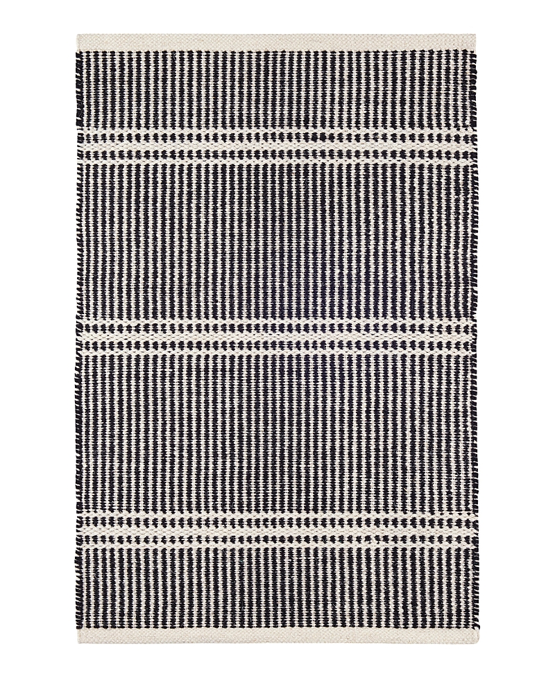 Dash & Albert By Annie Selke Dash Albert By Annie Selke Malta Wool Da1925 Area Rug, 8'0x10'0 In Black