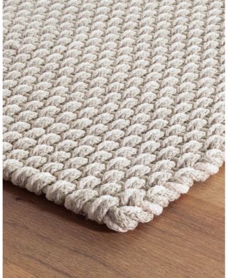 Dash  Albert by Annie Selke Two-Tone Rope Indoor/Outdoor RDB224 Area Rug, 2'0"x3'0"