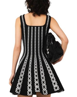 Russel Jacquard Mini Dress