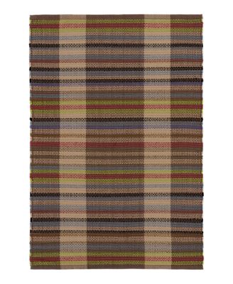 Dash  Albert by Annie Selke Swedish Rag Indoor/Outdoor RDB223 Area Rug, 6'0"x9'0"