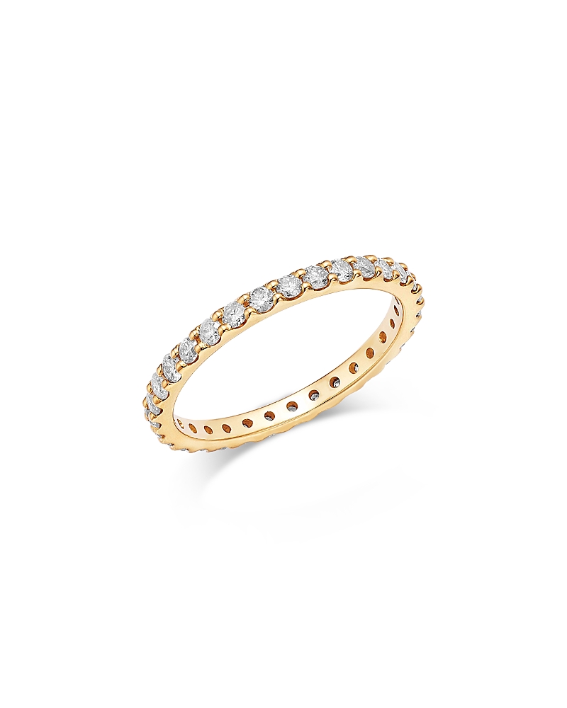 Bloomingdale's Fine Collection Diamond Eternity Band In 14k Gold, 0.75 Tcw In Gold