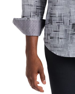 Berkley Long Sleeve Printed Woven Shirt