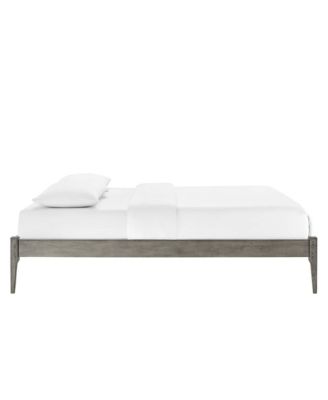 June Wood Platform Bed Frame