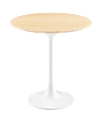 Lippa Round Wood Side Table
