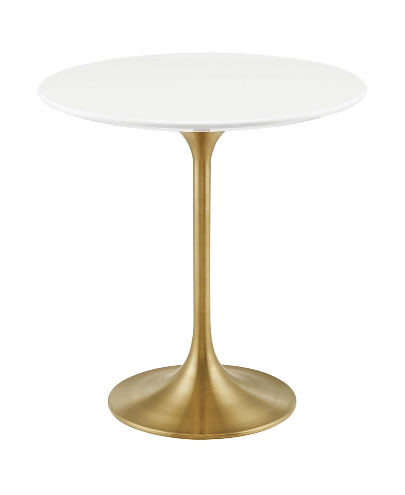 Modway Lippa Round Wood Side Table In Multi