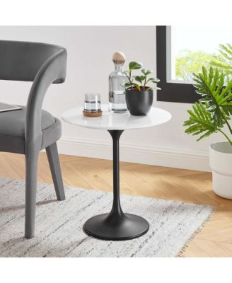 Lippa Round Wood Side Table