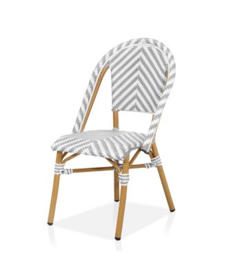 Conway Aluminum and Resin Wicker Outdoor Dining Chair