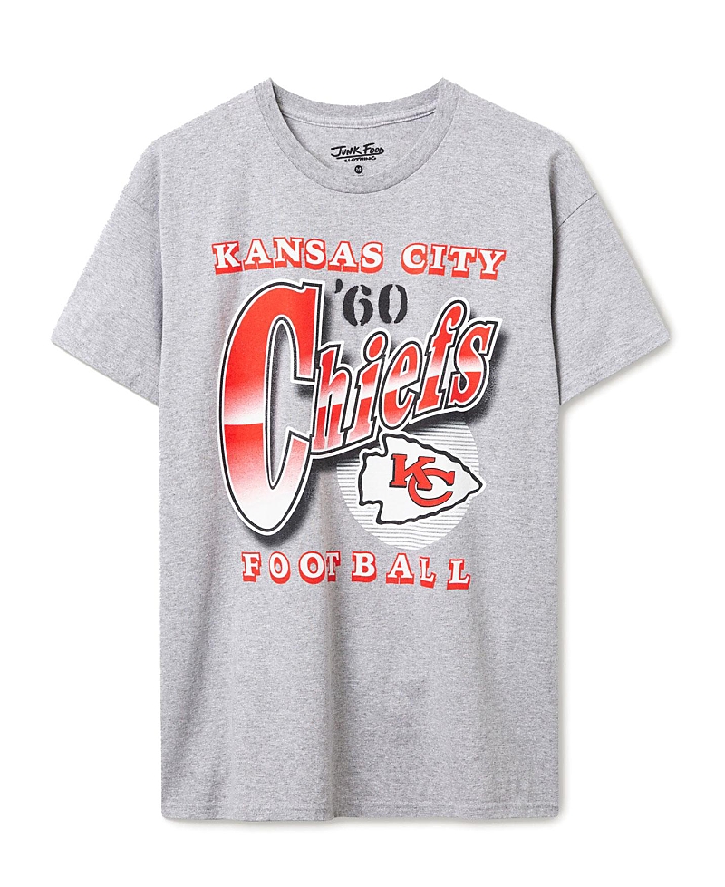 Junk Food Clothing Unisex Nfl Kansas City Chiefs Bootleg Flea Market Tee In Black