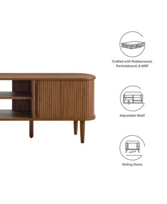 Contour 63" Wood TV Stand