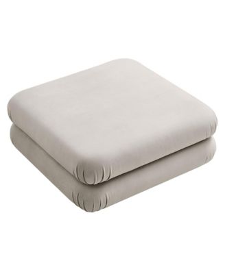 Jubilee Modular Performance Velvet Ottoman