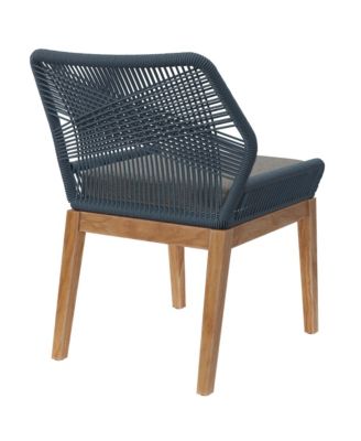 Wellspring Outdoor Patio Teak Wood Dining Chair