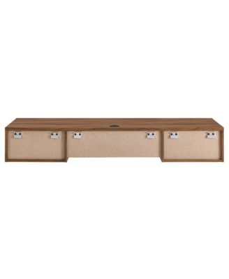 Render Wall Mount Wood Office Desk