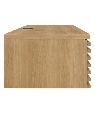 Render Wall Mount Wood Office Desk
