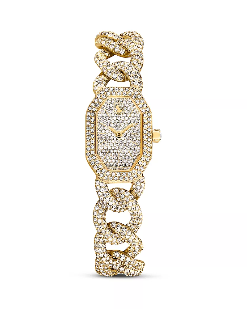 Swarovski Dextera Chain Watch, 44mm x 19mm