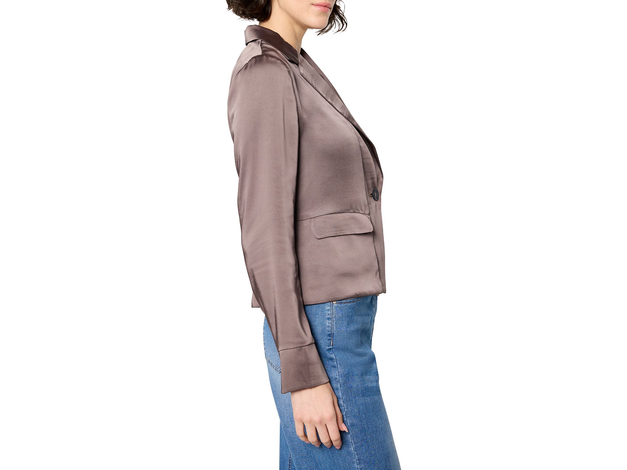 Day Gloss Tuxedo Jacket — Image 4
